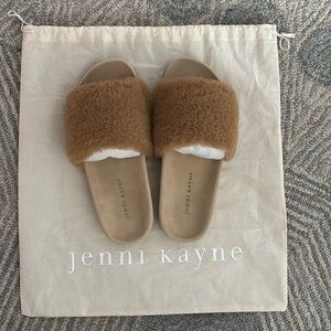 Jenni Kane Shearling Slide, size 37, Brand New, Never Worn in Dust Bag